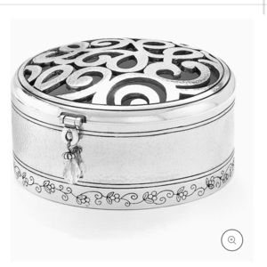 Brighton Skribbel Round Trinket Box
